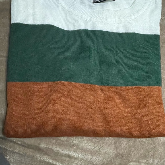 SHEIN LUNE Plus Drop Shoulder
Colorblock Sweater - Size 16 (2XL) - Picture 3 of 9